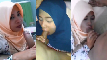 Kompilasi video Aldira Jilbab viral nyepong kontol